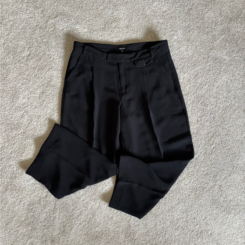 Madewell Harlow Wide Leg Pants in drapey Crepe